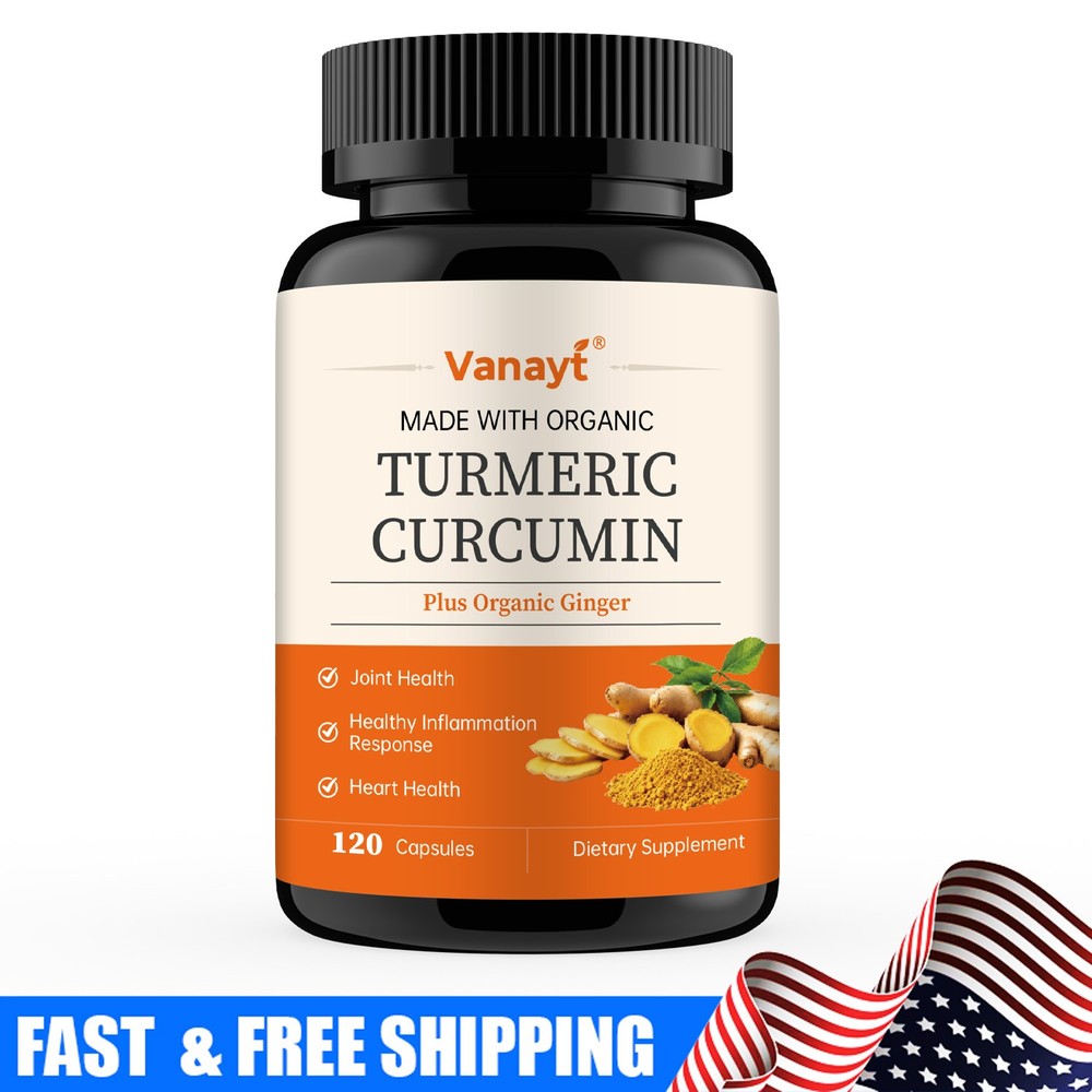 Turmeric Curcumin with Ginger & Black Pepper Joint Heart Antioxidant Support