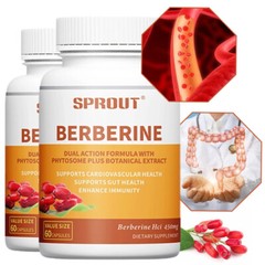 BERBERINE WITH PHYTOSOME PLUS BOTANICAL EXTRACT SUPPORTS CARDIOVASCULAR HEALTH
