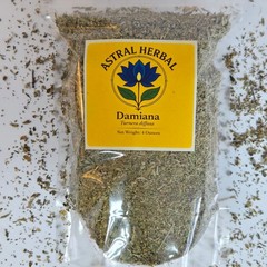 Damiana Leaf (Turnera diffusa) – 4oz Cut & Sifted Herbal Tea, Botanical Herb