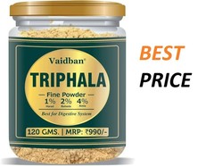 Vaidban Triphala Amrit Fine Powder 120g BEST PRICE