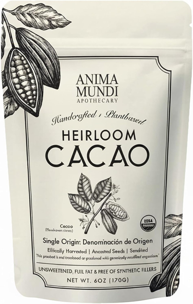 Anima Mundi Heirloom Cacao Powder – Organic Ancestral Seeds – Single Origin Ecua