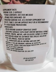 Soursop [Graviola Leaf] Powder Capsules – Made Fresh On Demand!