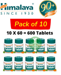 Talekt Tabs BY Himalaya Psoriasis Acne Ringworm Rosacea 10 BOX FREE SHIP 2026 EX
