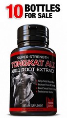 10 PACK Tongkat Al LONGJACK STRONGEST EXTRACT 200:1 Stamina – BIG LOT 600 PILLS
