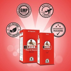 Delay Premature Ejaculation To Improve Vitality Lawax 60 Capsules + Lawax 3 Oil