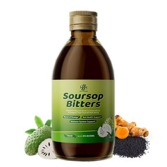 Black Walnut Wormwood Liquid Drops 60ML/organic Soursop Living Bitters 250ML