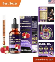 11-in-1 Bacopa Extract – Cognitive & Relaxation Support Drops – 30ml