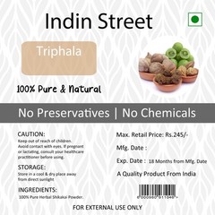 Pure Triphala Herbal Fruit Blend Premium Herbal Product From India
