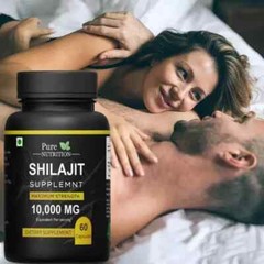 Himalayan Pure Shilajit 60 cap Naturally Occurring Fulvic Acid IMPROVES VIGOR