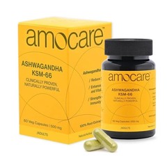 Amocare Ashwagandha KSM66 Capsules, 60 Capsules s726