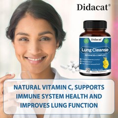 Lung Cleanse Advanced Complex Capsules – Detox, Lung & Respiratory Health