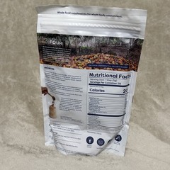 Crucial Four Micronized Whole-Bean Cacao Powder 8oz Organic Raw Superfood Cocoa