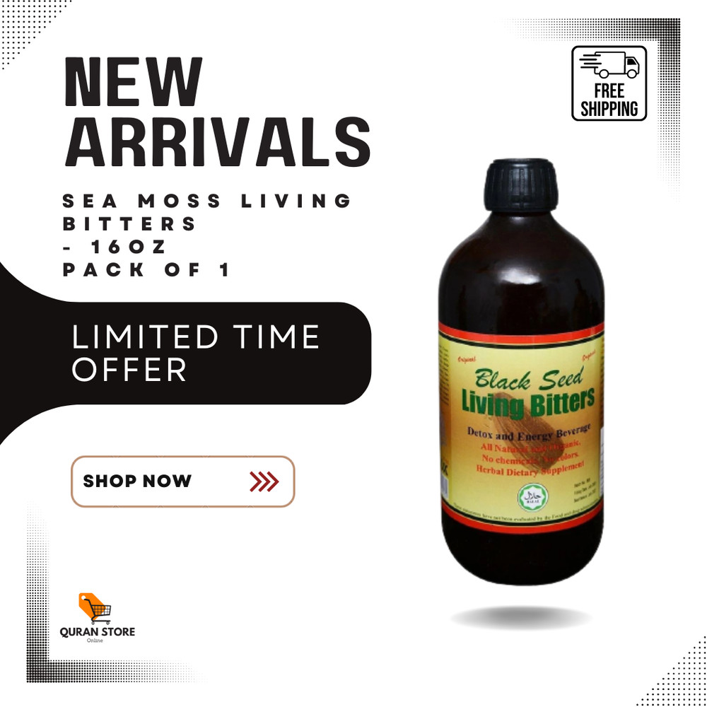 Black Seeds Bitters-Natural Remedy with Powerful Roots &Herbs-Detox Digestive