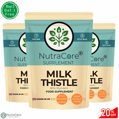 Milk Thistle Capsules 6000mg-90% Silymarin-Help Detox & Digestion-180 Capsule