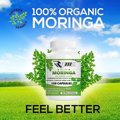 RYMX MORINGA Capsules Single Origin Moringa Powder Organic. Moringa Leaf