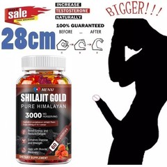 Himalayan Shilajit GOLD Gummies, Organic, Extremely Potent 3000 mg, Fulvic Acid