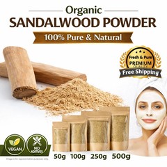 Organic Sandalwood Powder 100% Pure Natural Chandan Free Shipping