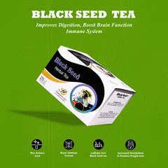 Black Seed Capsules and Herbal Tea-Natural Immune System Booster and Antioxida