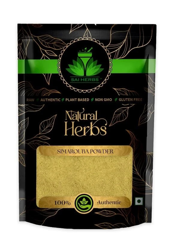 SAI HERBS Simarouba Powder – Simarouba Leaves – Pure & Natural (250 Grams)..