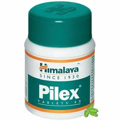 Himalaya Pilex Tablets 60 Tabs x15 | Herbal Piles Support | Exp 03/2027