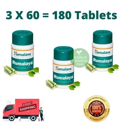 3 x Himalaya Rumalaya Tablets For Joint Pains Arthritis Joint Health