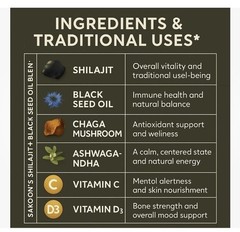 Pure Shilajit Gummies, Men & Women, Shilajit W/ Black Seed Oil 60Pcs, 10/19/26