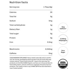 Relaxation Tea with Adaptogenic Mushrooms