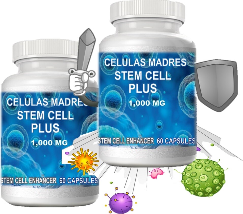 120 Caps StemCell Support Bacterium Cell Biotrix Bioxcell MOTHER Celulas madres