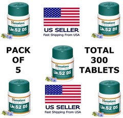 Liv DS Himalaya 60 Tablets USA Seller Free Shipping (Pack Of 5)