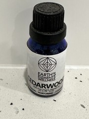 Earth Elements 100% Pure Cedarwood Essential Oil 15ml (0.5 fl. Oz) NEW