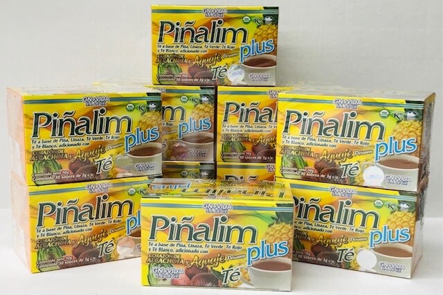 10 PACK Te Pinalim Plus GN+Vida Tea Piñalim Pineapple Diet 300 bags 300 days