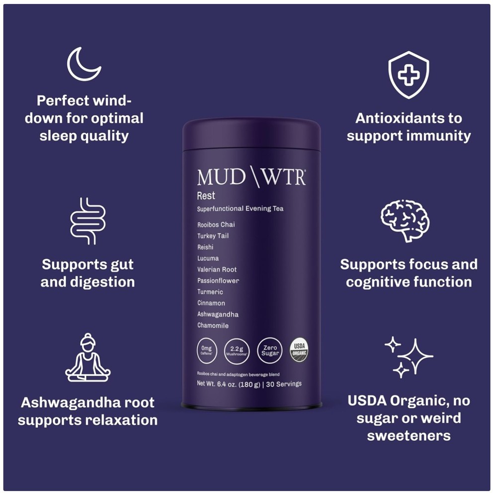 Relaxation Tea with Adaptogenic Mushrooms