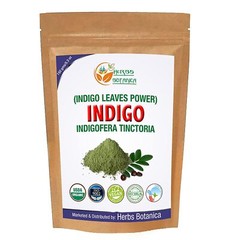 100% Pure Organic Herbs Botanica Natural Indigo Powder – 150 grm