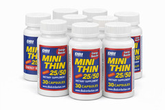Mini Thin 25/50 Energy Booster 30 Capsules Full Box 12 Pack Fast Ship