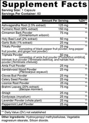 Ayurvedic Complex: Premium Adaptogen & Herbal Support Blend by Abreu BioScience
