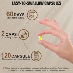 Lion’s Mane Mushroom Complex 120 Capsules Focus Immune Support