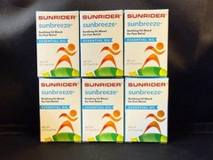 Sunrider Sunbreeze 0.17oz / 5ml Essential Oil Soothing Fast Relief 4 Muscle Ache
