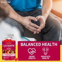 Lycopene Softgels 40mg High Protency Heart & Prostate Health Support