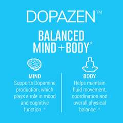 DOPAZEN™ Dopamine Support Supplement – Focus, Memory, Motivation & Clarity