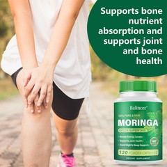 Moringa Powder,Antioxidant Superfood For Energy, Skin Health, Gut Health Support