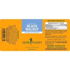 Herb Pharm Black Walnut, Cleanse & Detoxify, 4 Fluid Ounces