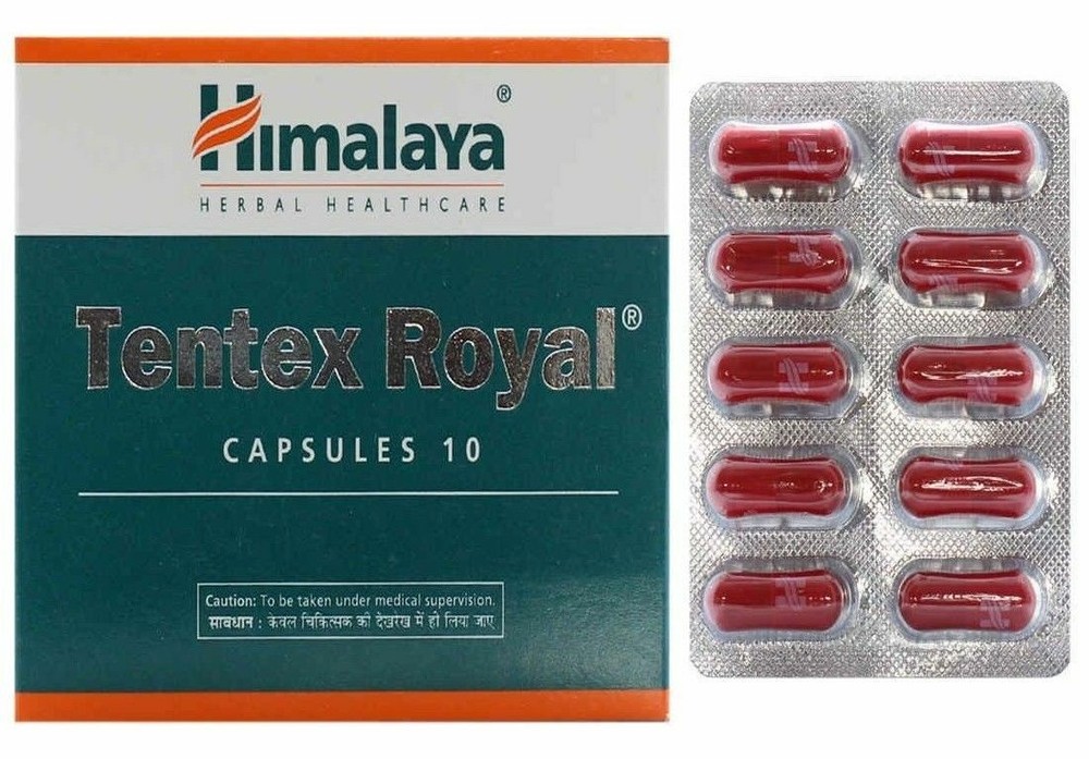 Herbal Tentex Royal Capsules for Vigor, Vitality, Stamina and Stronger Erection