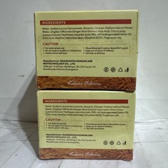 2pack TURMERIC & KOJIC ACID CLEANSING & HYDRATING 60 PCS EXP 08/28