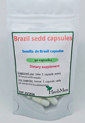 Brazil seed capsules 90 days supply semilla de brasil 3 months supply