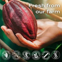 U Chocolate Organic Cacao Powder Natural Fresh From our Farm 1 bag 16 oz
