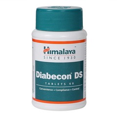 Himalaya Diabecon DS 60 Tabs Herbal Tablets to Manage Blood Sugar Naturally