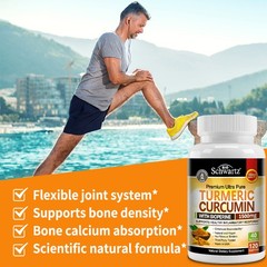 Turmeric Curcumin With Bioperine 1500mg Enhanced Bioavailability 30/60/120 Caps
