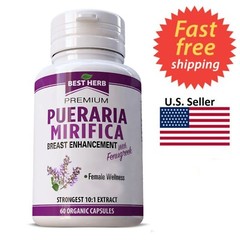 Pueraria Mirfica PLUS Fenugreek 60 PILLS 500mg SUPPLEMENT