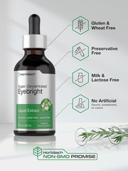 Eyebright Herb Liquid Extract | 2 fl oz | Alcohol Free | by Horbaach