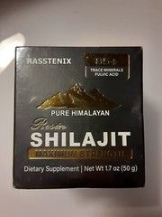 Pure Himalayan Organic Shilajit Resin 500mg – (50g) Exp:01/2026